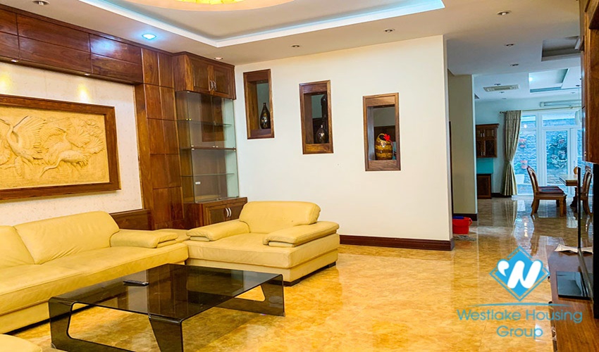Nice house for rent in T Block, Ciputra, Tay Ho, Hanoi